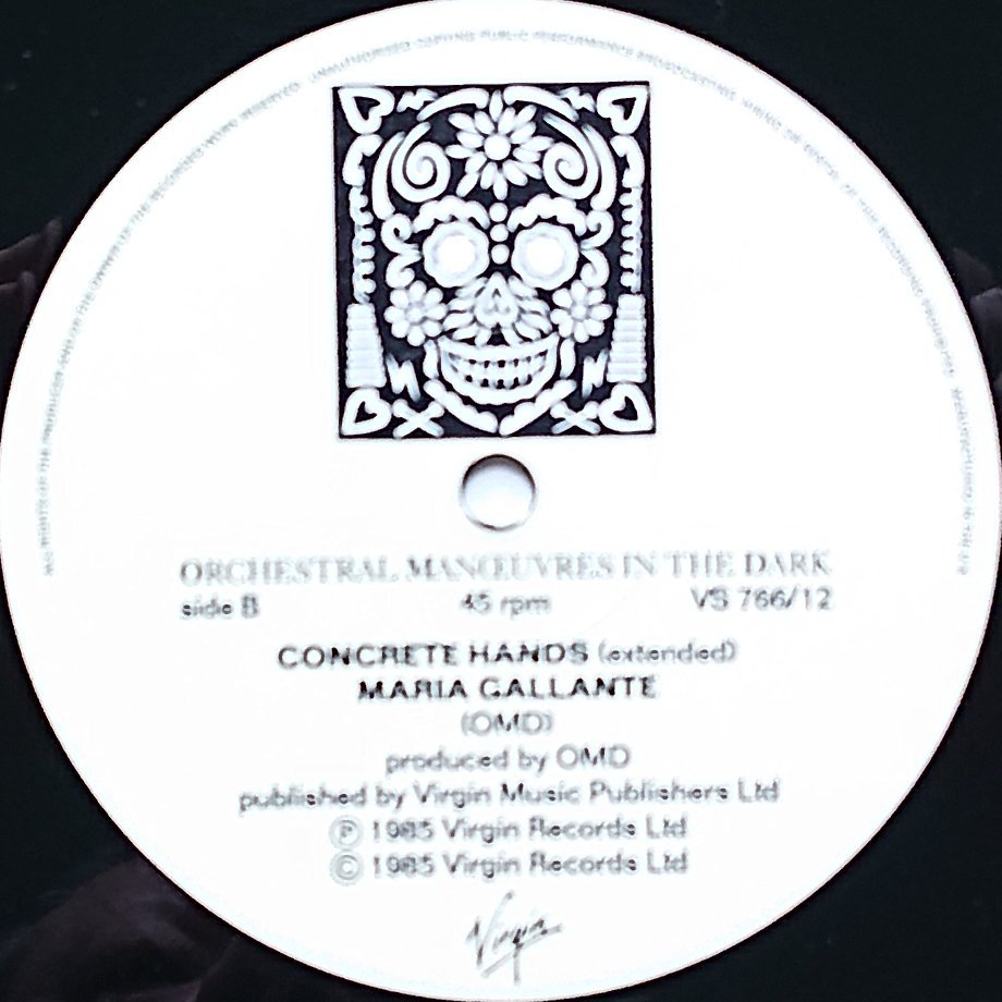 VS 766 12 So in love Orchestral Manoeuvres in the Dark (OMD) Label